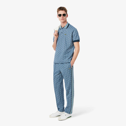 [Achetez-en 1, obtenez-en 2] Ensemble polo et pantalon de survêtement monogramme